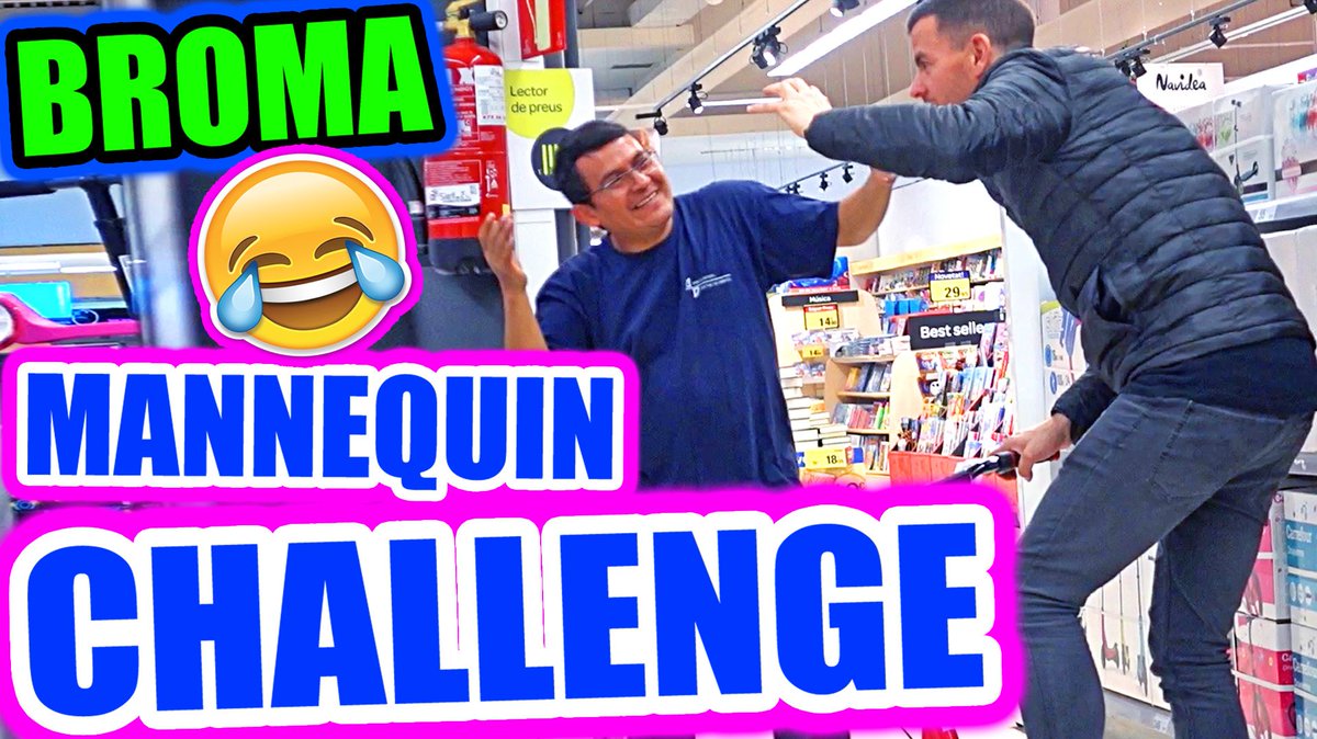 ItarteVlogs's tweet photo. LA BROMA MANNEQUIN CHALLENGE!!!!😂😂😂😂😂
https://t.co/DIAAEeKohJ
RETWEET si quereis 2ª parte!!!😉 https://t.co/Ib54vQXU4h