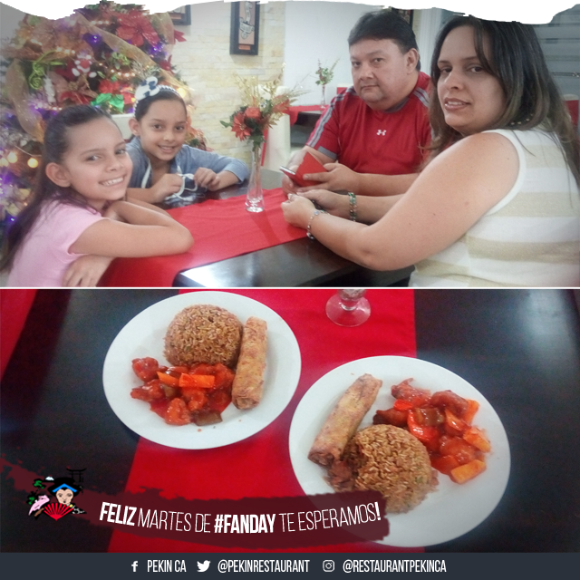 PekinRestaurant's tweet photo. El Martes de #FanDay está activo,gracias por visitarnos somos #RestaurantPekin te esperamos! https://t.co/jGcgQUJ0C9