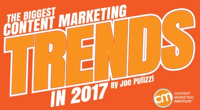 Here we go! Biggest Content Marketing Trends in 2017 pbynd.co/mqs2q