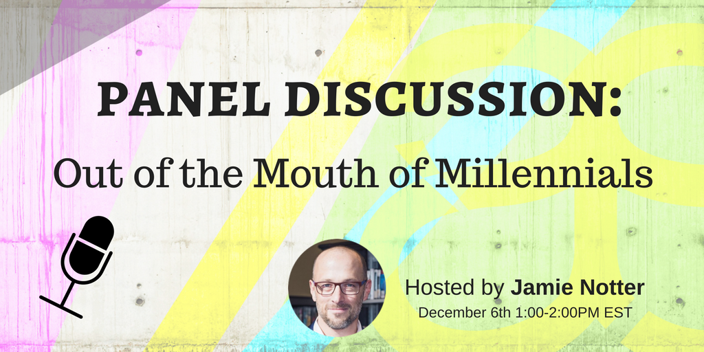 sidecarglobal's tweet photo. Last chance to register for panel discussion on #millennials hosted by @jamienotter
https://t.co/94R9oOJNjJ https://t.co/Z8iy0vSB7N