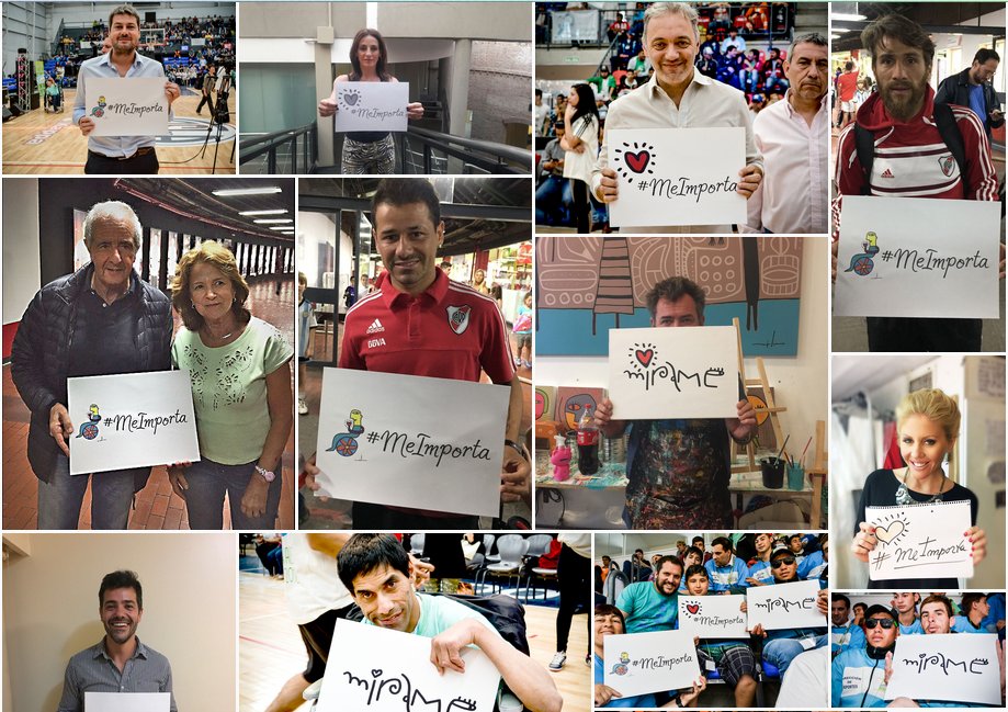 Ellos dijeron #MeImporta vivir en un país que respete los derechos de todos. Sumate! Tu participación #NosImporta meimporta.gob.ar