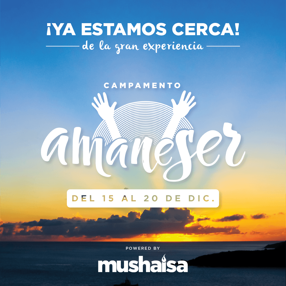 MushaisaOficial's tweet photo. ¡A pocos días de esta gran experiencia! #Campamento #Mushaisa #AmaneSer, del 15 al 20 de Diciembre. #SerUnNuevoDespertar https://t.co/QAPlRmJjpj