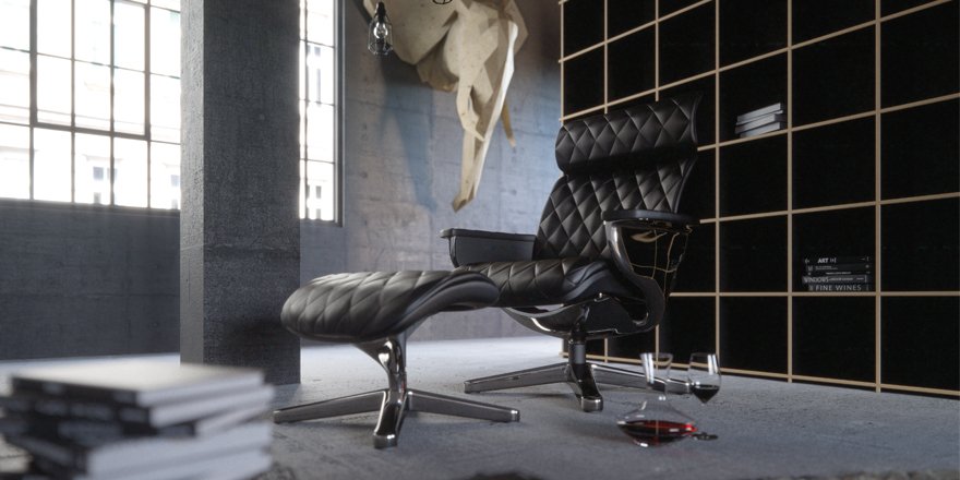 Nuvem Lounge chair, the perfect way to relax after a day of Christmas shopping. #relaxing #christmas