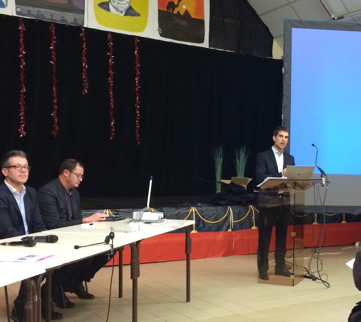 RSMLab's tweet photo. Yann Huaumé maire @SaintSulpice35 l'humain au cœur du projet #SmartStSulpice https://t.co/IFUmCt2wvB