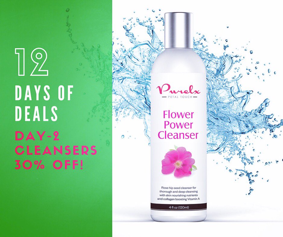 Pure_lx's tweet image. 12 Days Of #Deals from PureLx #skincare - 30% OFF #cleansers PureLx.com #giftsforher #StockingStuffer #gifts #holidaygifts