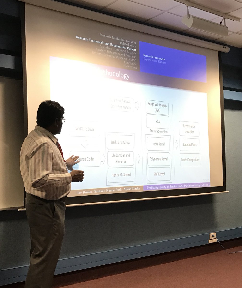 ashish_sureka's tweet image. Thanks to Anjaneyulu for presenting our paper at @apsec2016 workshop (QuASoQ 2016) - Univ of Waikato, Hamilton, New Zealand, 6th Dec 2016