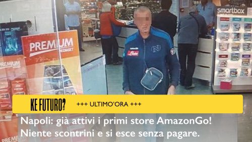 Già attivi a Napoli i primi store #AmazonGo. 
Niente scontrini e si esce senza pagare! 
kefuturo.com/post/154115847…