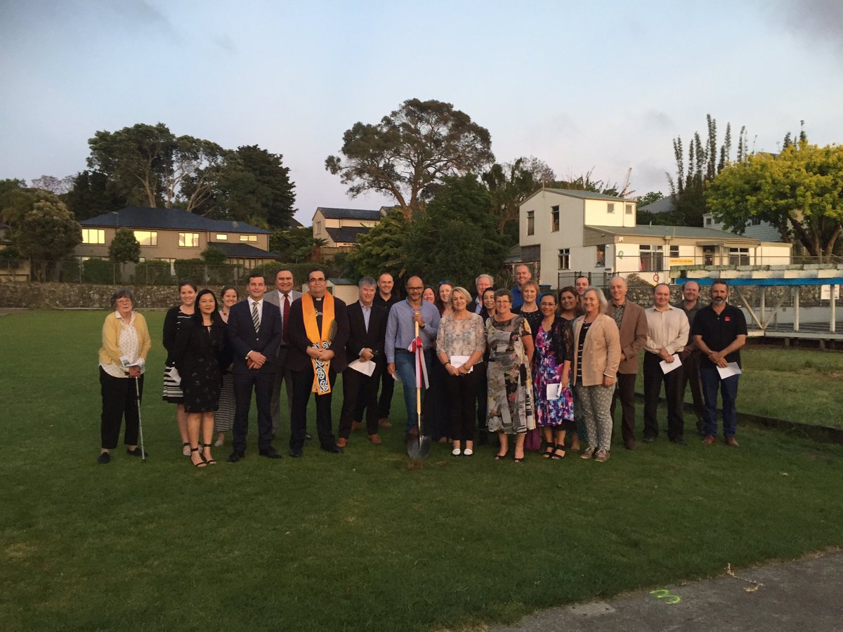 <a href="/dbseymour/">David Seymour</a> <a href="/revhirini/">Dr Hirini Kaa</a> <a href="/EducationGovtNZ/">Te Tāhuhu o te Mātauranga</a> with staff BoT and community <a href="/newmarketschool/">Newmarket Principal</a> turning the soil #npsfab