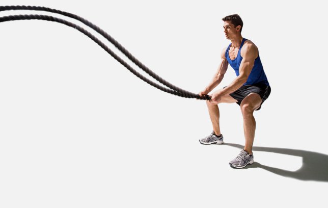 MtbApp's tweet photo. Add #battleropes to your #mtb #training #singlewave #doublewave It will prevent whole body fatigue towards end of races. https://t.co/frRa1a2UVV