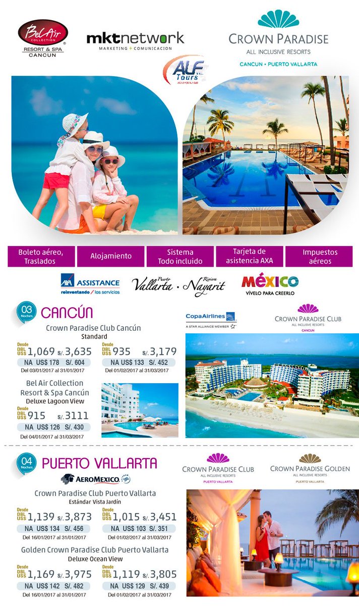 alftours's tweet photo. Viaja por nuestros mejores destinos :) https://t.co/waQ0GoIRRv