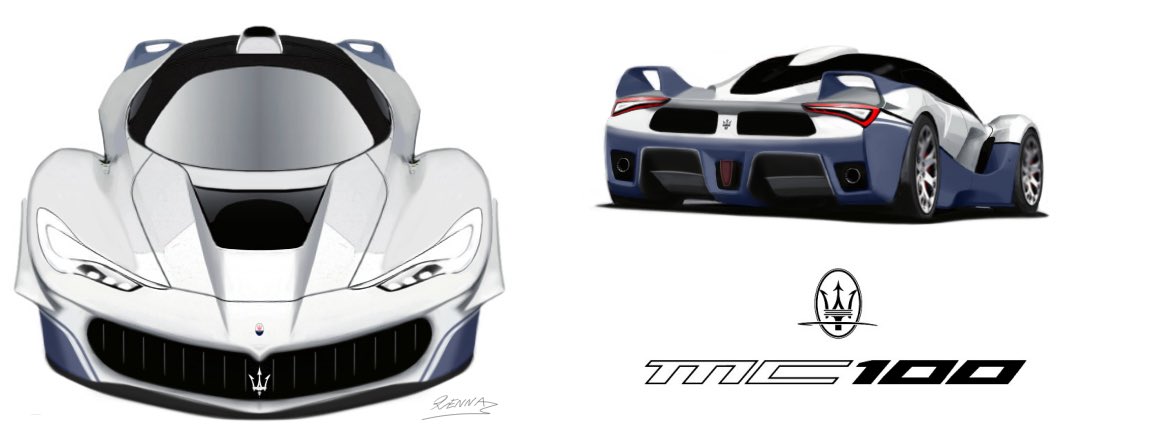 Mark15_ITA's tweet photo. Old but Gold:the #Maserati #MC100 My personal proposal designed in 2014 based on the LaFerrari to celebrate Maserati 100th bday #RennaDesign https://t.co/hOrh3ZOxJd
