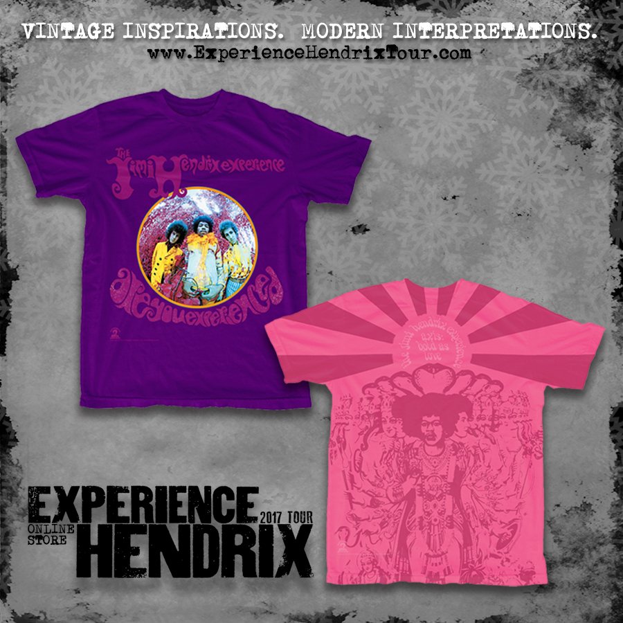 JimiHendrix's tweet photo. Check out the new twist on some of the most popular #JimiHendrix album covers. Limited edition tees now available at https://t.co/2Suy7wdetj https://t.co/YvT5ZNEXuJ