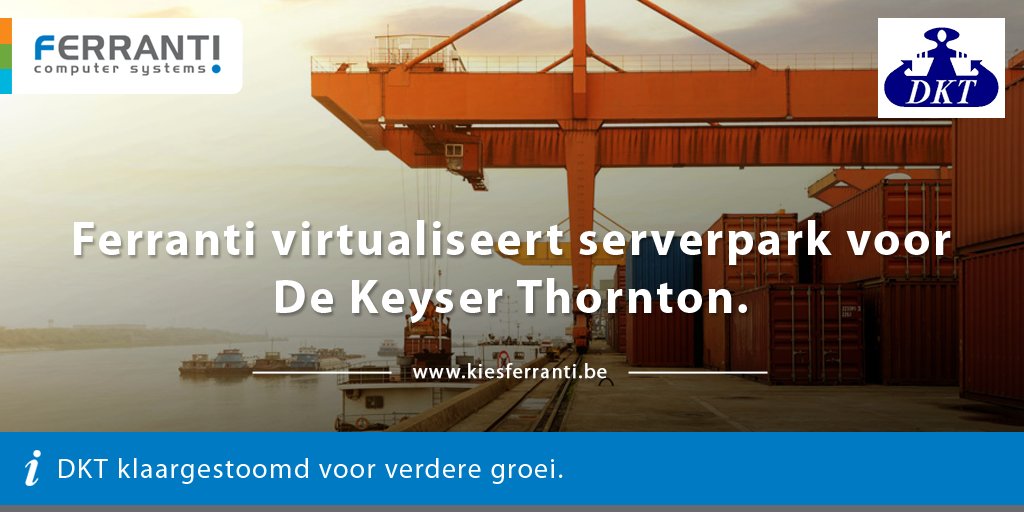 We namen de IT-infrastructuur van De Keyser Thornton onder handen. Het bedrijf is nu klaar voor de toekomst - goo.gl/nYsVCl
