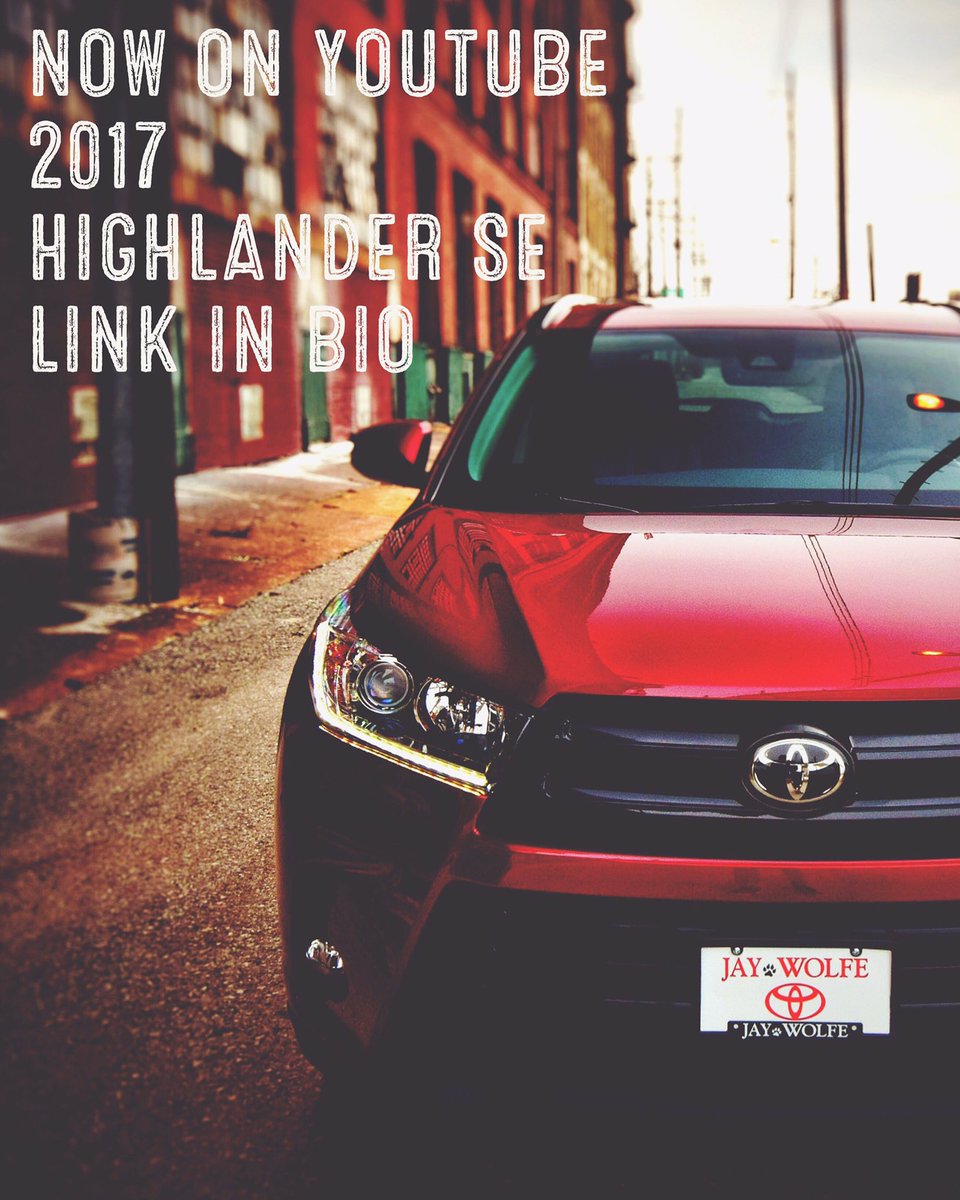 LoyalDriven's tweet photo. Learn all about the 2017 #HighlanderSE in under 6 mins! #LetsGoPlaces https://t.co/DBB2dZ7QbD https://t.co/ZJDBHOeiSs