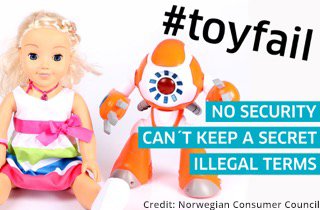 EPICprivacy's tweet image. EPIC, International Consumer Coalition Urges Recall on “#Toys That Spy". #privacy #toyfail epic.org/2016/12/epic-i…