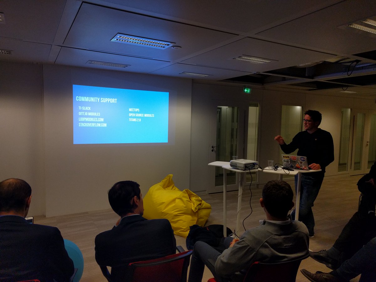MobileXPlatform's tweet photo. La communauté est active autour de #titanium, explique Jason. Possible de trouver aisément de l'aide. https://t.co/gZs0dkCnAA