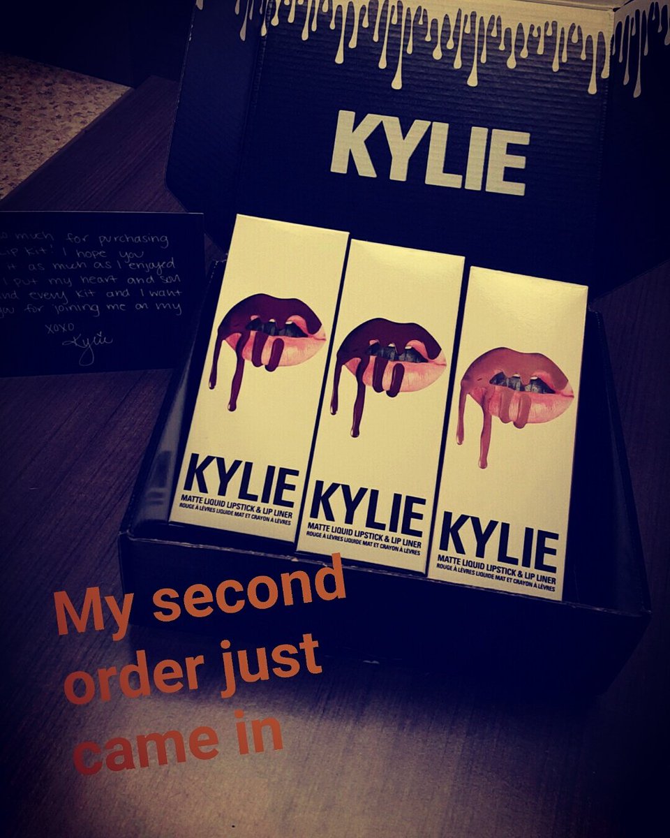 DebbieD6161's tweet image. #kyliecosmetics #secondorder