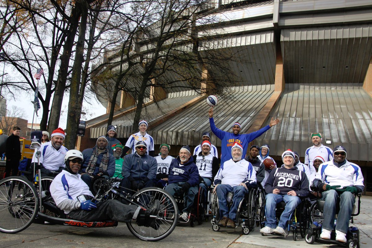 K2AwardsApparel's tweet photo. Love this photo of the Paralyzed Veterans Association rocking our embroidered beanies for the RVA Santa Parade #K2community https://t.co/f6GujRQgGU