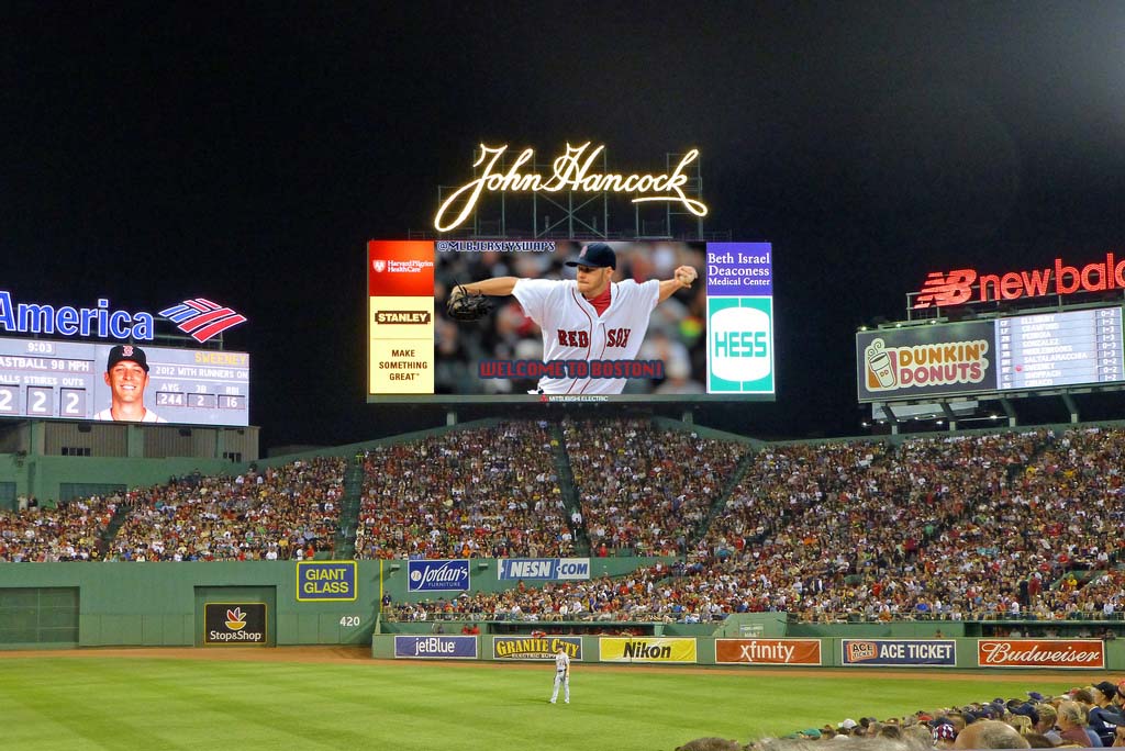 I bet this is up at #Fenway right now...