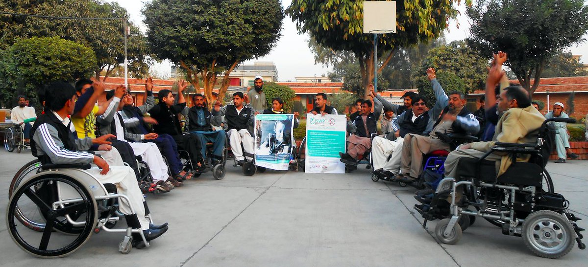 ISWPorg's tweet photo. Thanks to our partners at Paraplegic Centre - Hayatabad Peshawar for inviting us to be part of the #IDPwD2016 celebration! https://t.co/l4z8FZD7Jx