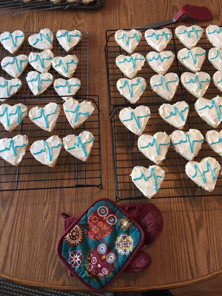 swtc's tweet photo. One of our nursing students is celebrating the last clinical of the semester with EKG cookies for her class! #yum #SWTC #SWTCProud https://t.co/SER5Tz3fxf