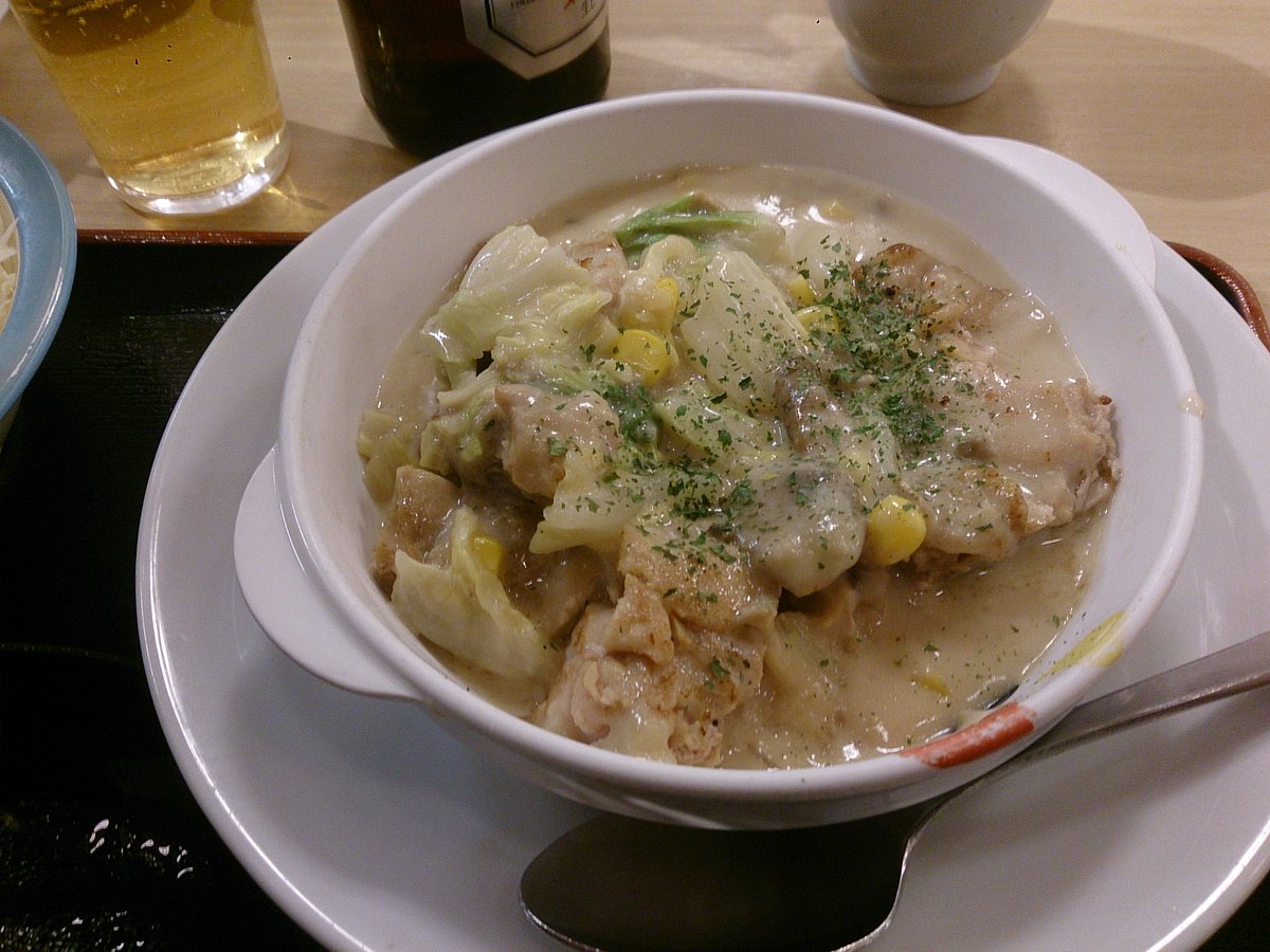 クリームシチュー定食 クリームシチュー定食