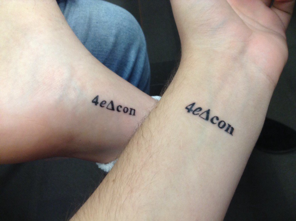 SteveMacNeil9's tweet photo. For 13 years, I've suggested to my #CH301 students that this would make a great tattoo. Finally! #pericyclics https://t.co/TyEhGFhMAJ