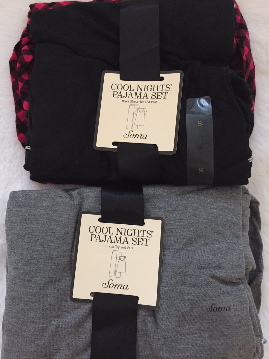 trendymommies's tweet photo. Look what @SomaIntimates sent to me to test out. Love cozy pjs during the holidays #pajamasallday #LoveSoma https://t.co/sEsQNKMycP