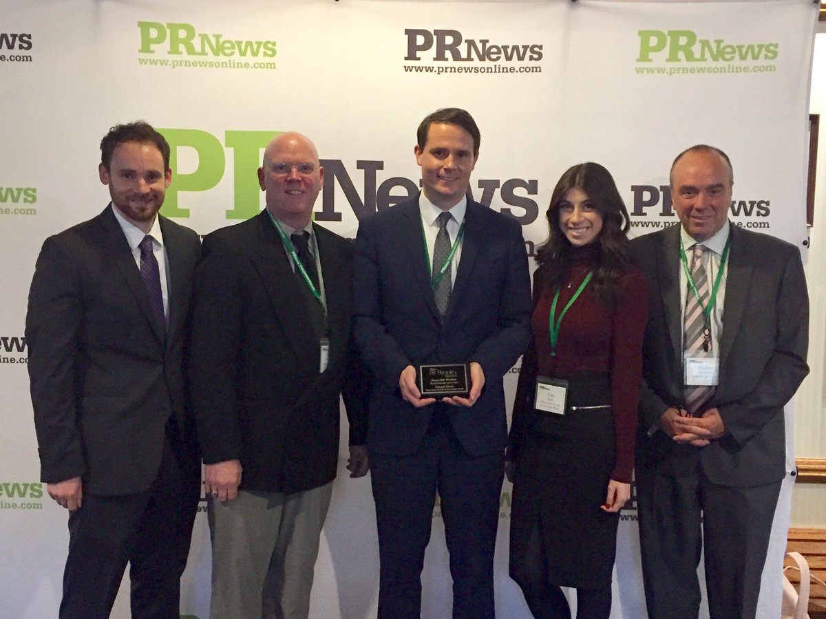 We're so proud of our leader <a href="/EdwardH19406/">Edward Harris</a> for being named one of the top 3 brand marketers in the industry by <a href="/PRNews/">PRNEWS</a>! #PRNews