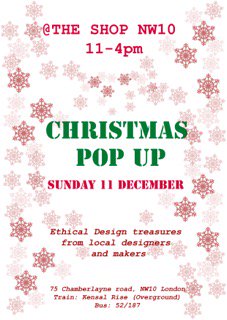 This weekend we have our very own Christmas Market happening from 11am-4pm...some lovely locals selling a whole host of fashion&amp;beauty bits!