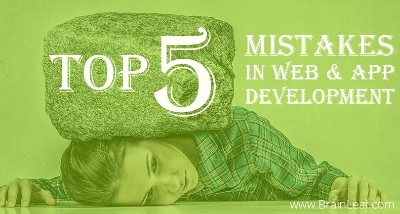 BrainLeafit's tweet photo. Don't let these 5 mistakes destroy your web or app project! #scopeyourwork #gettherightpeople #usetherighttools #win https://t.co/YX7FcgtCiw https://t.co/RKtptsd7Eg