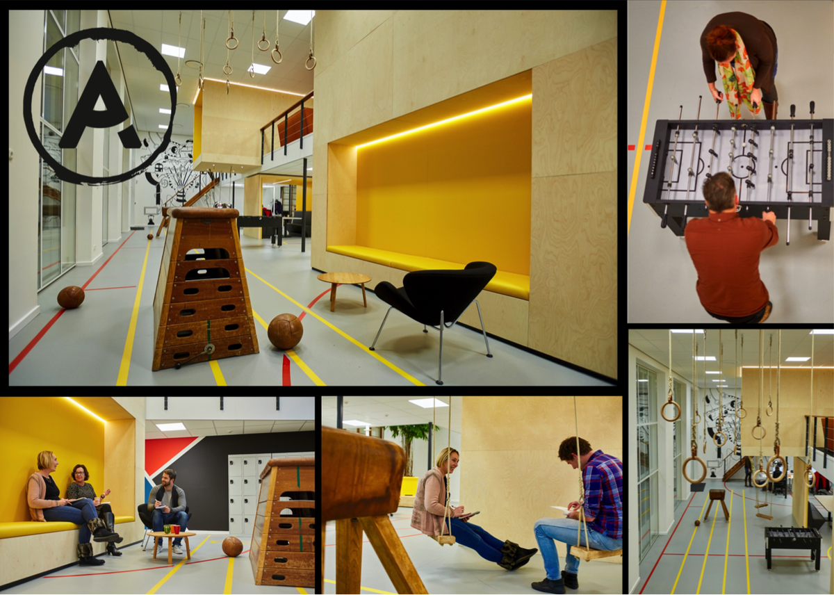 wijzijnoak's tweet photo. Cool and active office for @AccoladeNL designed by @studiooaknl commissioned by
@VanWijnenGroep #officedesign #interiordesign #OfficeSpace https://t.co/yIJV8SyNnq