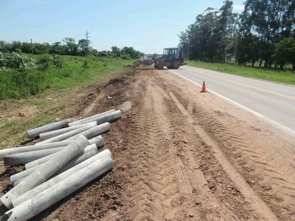 Nuevo sistema de iluminación en sector norte y sur de la ciudad sobre ruta 34, que incrementará al existente.