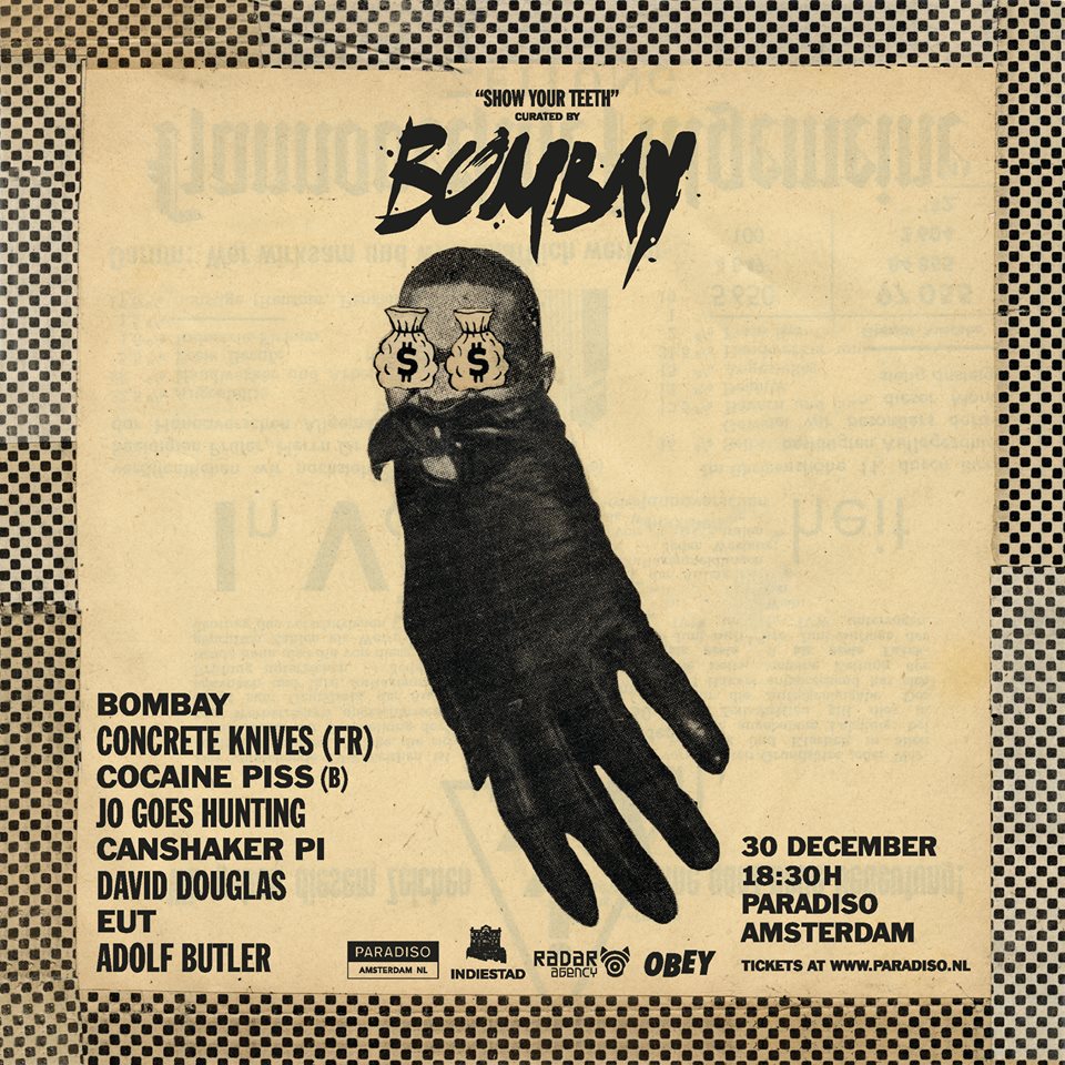 Pre-order <a href="/Bombay_band/">Bombay</a>'s 7" with #OBEYRECORDS now! More on how to order &amp; our Dec.30 party at <a href="/ParadisoAdam/">Paradiso Amsterdam</a> here: bit.ly/2g7Quqs