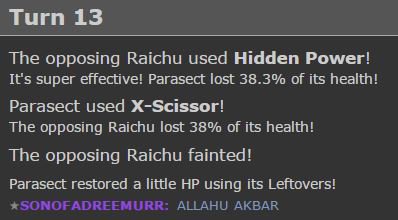 BigTreePaul's tweet image. chill dude it's a parasect, not Paris