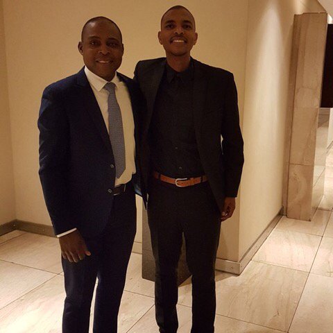 KalushaPBwalya's tweet photo. Was good to see you Phumudzo @daBold27 at #SAPBA16 @SAPBAwards https://t.co/XvEQrZ53Sz