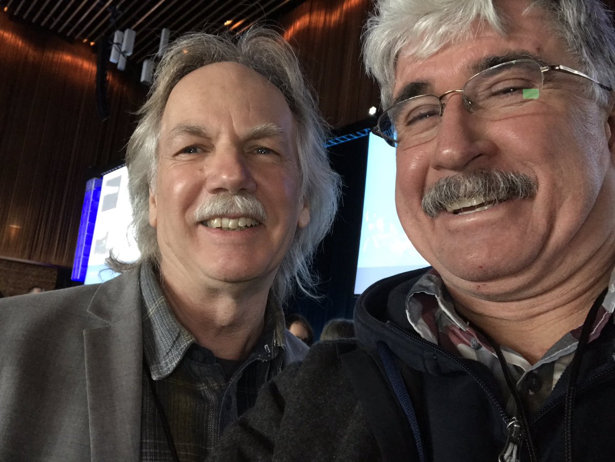 RichardsonYVR's tweet photo. While attending the 2016 #learningforward2016 here in YVR bumped into former @bctf President @JimIker @VSB39 #bced #bcpoli #vanpoli https://t.co/pbrFX36H3c