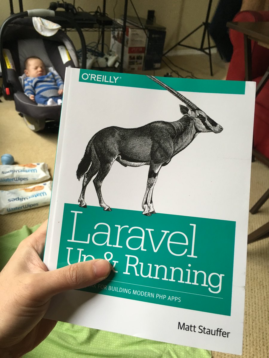drewtoddsby's tweet image. . @stauffermatt Yassss #Laravelupandrunning 👏🙌