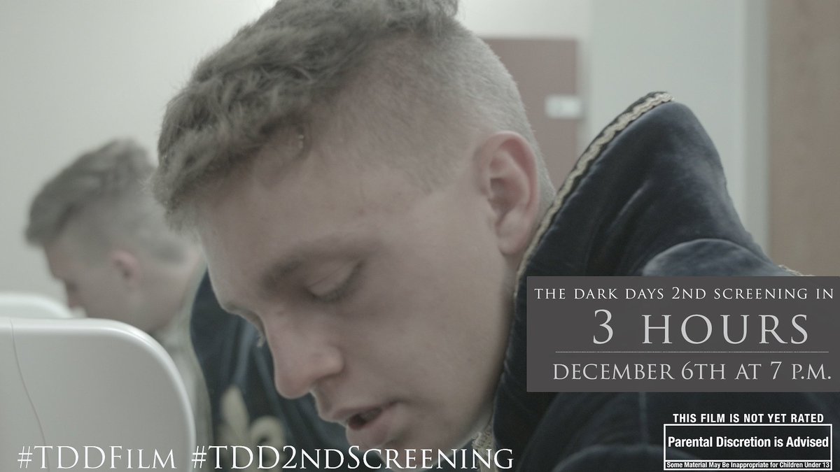 TheDarkDays1's tweet photo. 3 hours until #TDD2ndScreening!
7pm at The @websteru Winifred Moore Auditorium 
#TDDFilm https://t.co/cKKb9gVsj9