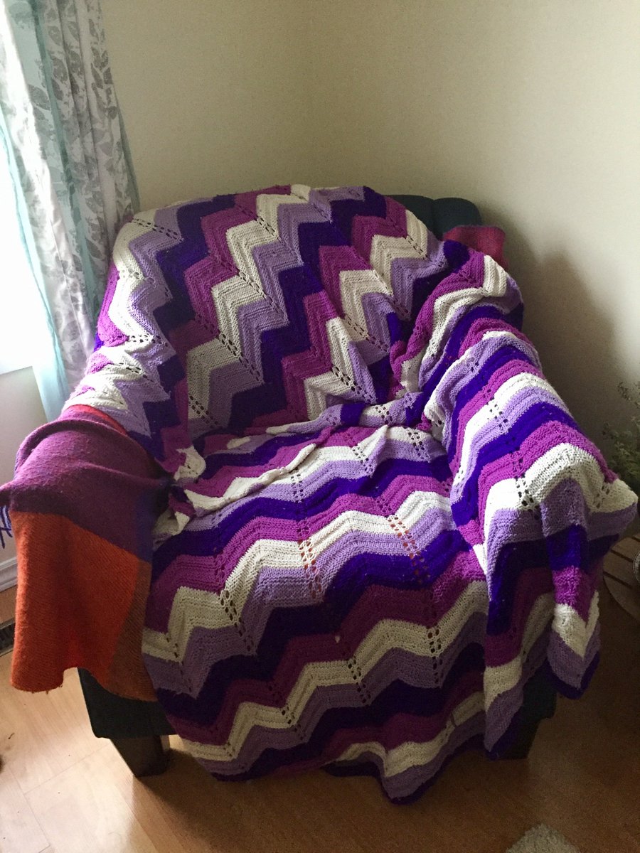 An afghan's a nice accessory in this cold weather! Stay warm at home w/ THE FEVER until Dec.11 tn6.ca #yegtheatre #yegarts