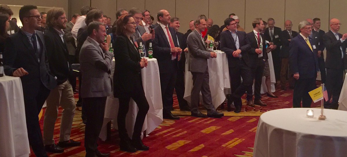 GeertBourgeois's tweet image. Aangekomen in #Dallas Texaanse ontvangst: BBQ met Vlaamse bedrijfsdelegatie &amp;amp; hun Texaanse partners @FlandersTrade