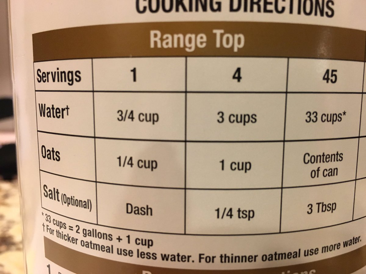 marykienstra's tweet image. @mr_stadel #clotheslinemath now I&apos;m taking pictures of the oatmeal box in my kitchen as I notice a math proportion #mathcurse