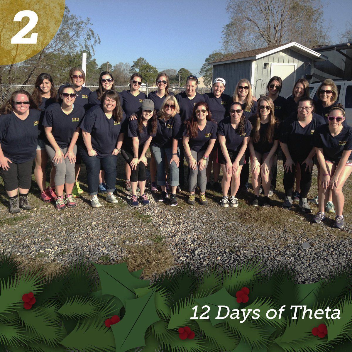 BettieLocke's tweet image. Day 2 of #12DaysofTheta: February marked Theta’s first Alumnae Service Trip to New Orleans! #thetaservice #thetaforalifetime