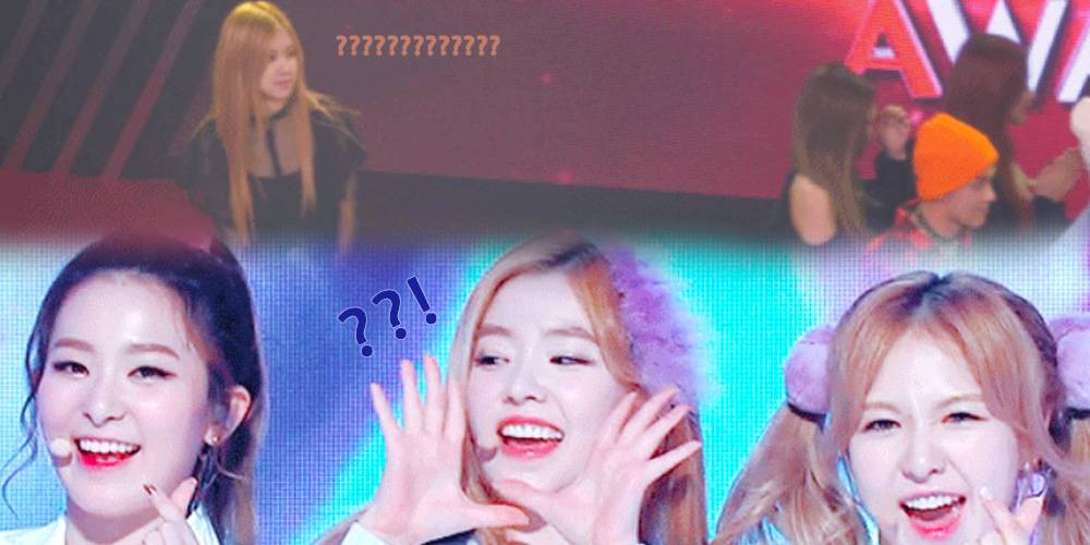 allkpop's tweet photo. 13 more K-Pop idols' LMAO stage goofs https://t.co/uGSqO7PhJO https://t.co/lz7hDysW74