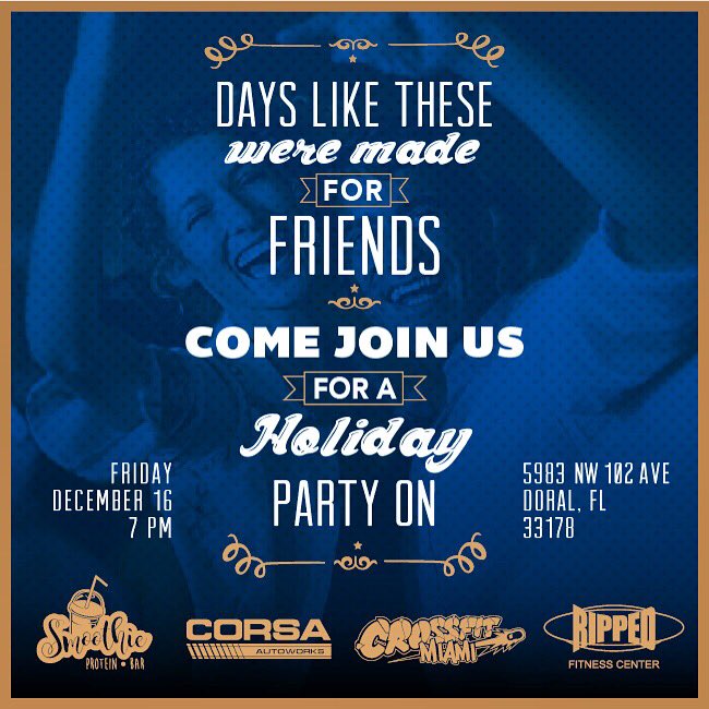 CorsaAutoworks's tweet photo. CORSA AUTOWORKS &amp; Friends just announced a huge 2016 Holiday Party!
RSVP: https://t.co/9kzZzvF9Ij
#Fiat #Abarth #USA https://t.co/EtI9AD8qEt