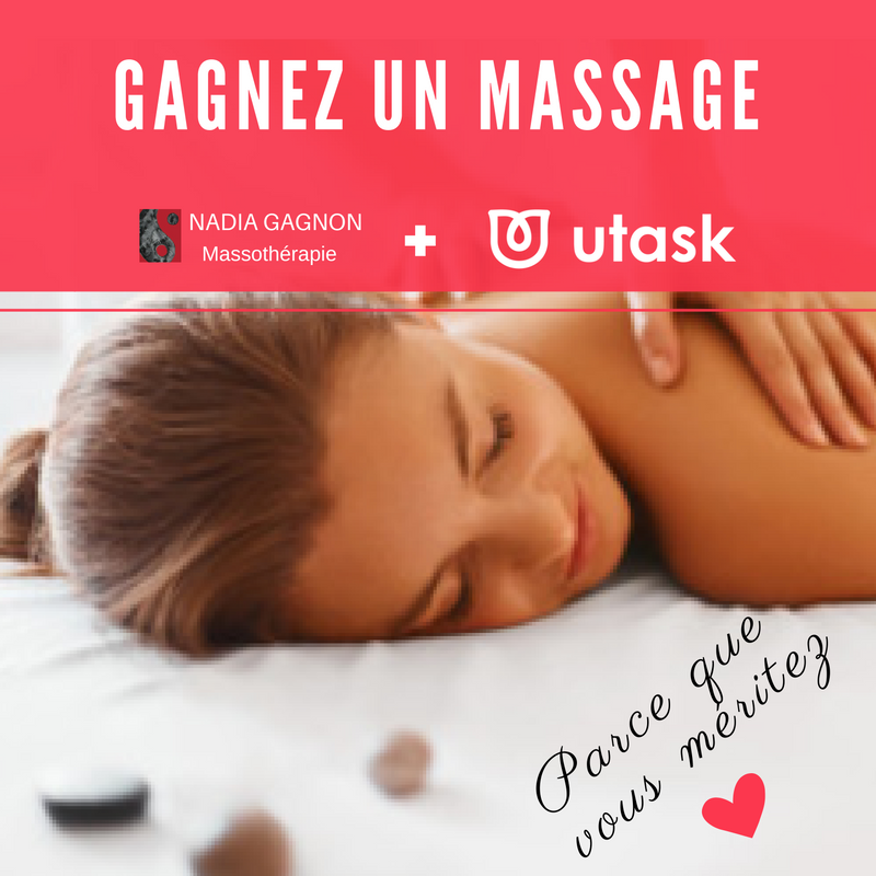 UtaskCanada's tweet photo. Get a chance to #win a 60 min #massage in #montreal
LIKE Utask's Facebook Page👍
TAG someone who deserves a relaxing moment🚩
#Utask #relax https://t.co/kV0s5Xqcmg