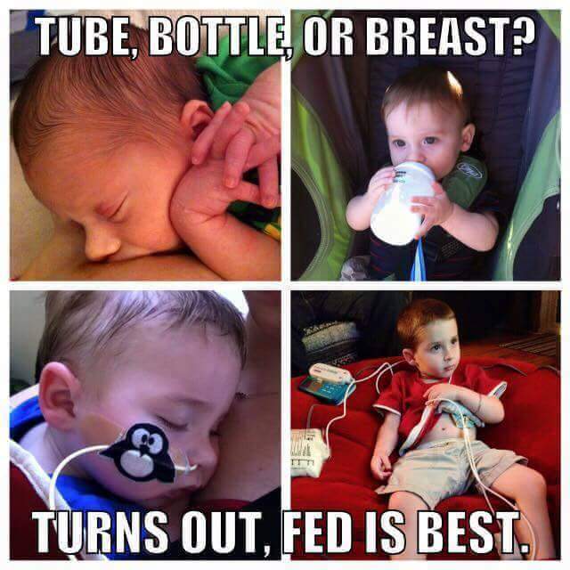 Disability95's tweet image. ✔✔✔✔✔✔ my baby was bottle fed for a few weeks then now has a peg in his stomach to be fed threw ❤