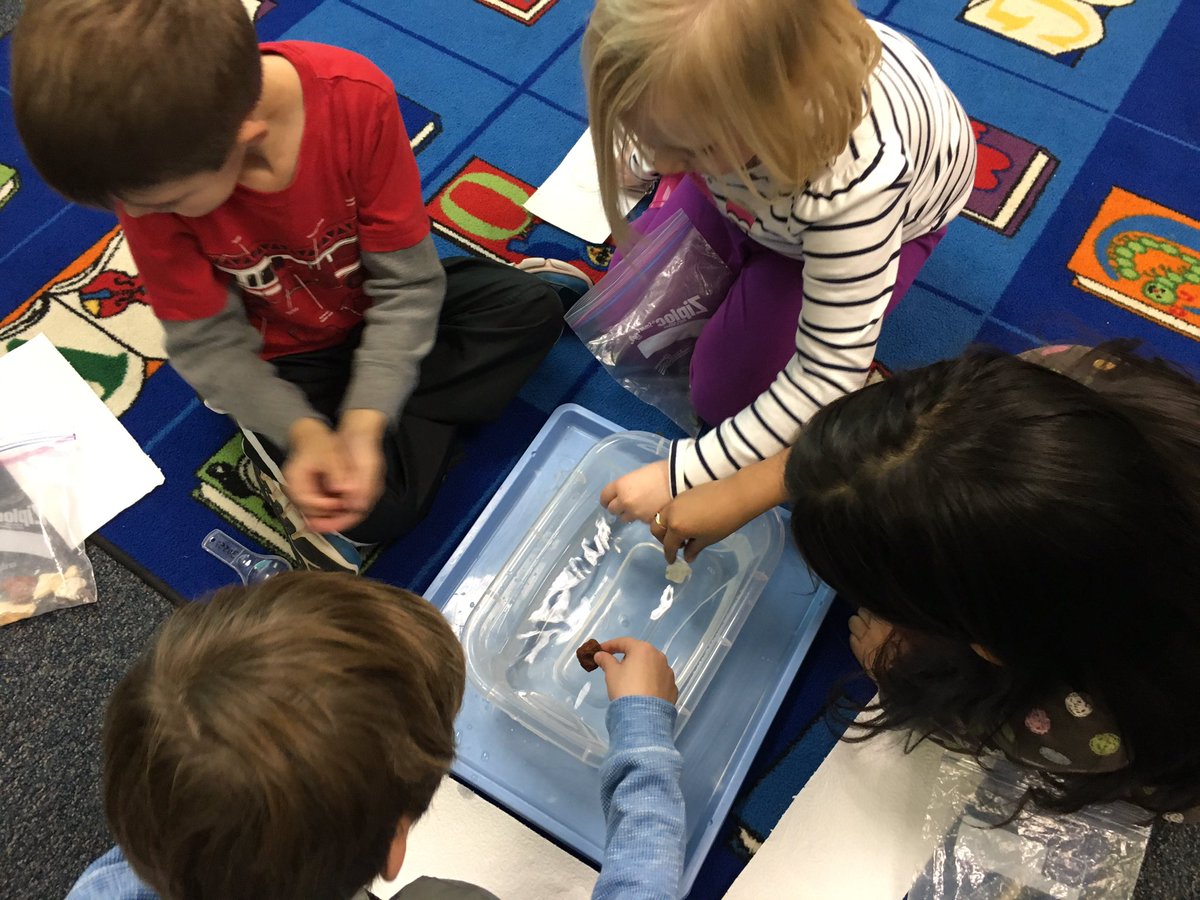 1st graders are really "rock"ing our new science unit! #dynamicLME