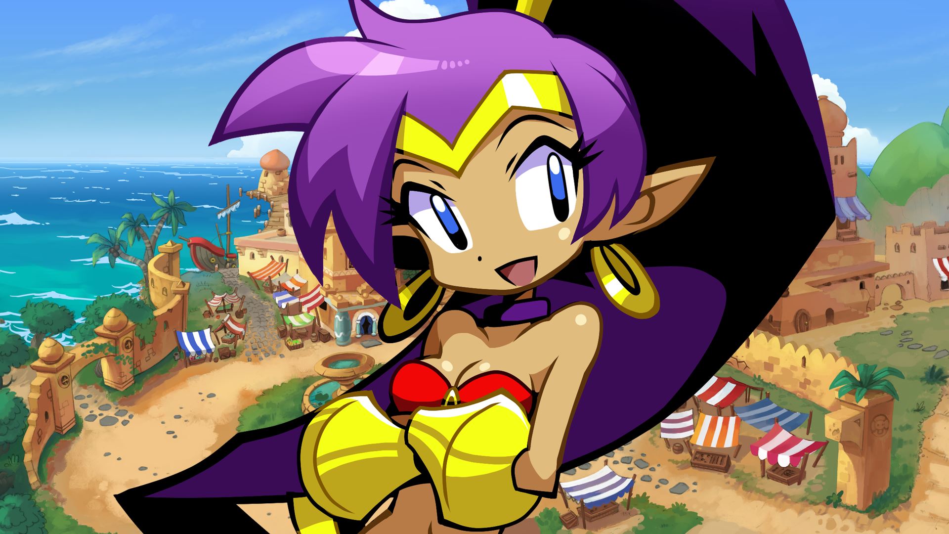 Wallpaper I did a while back thought I should share it  rShantae