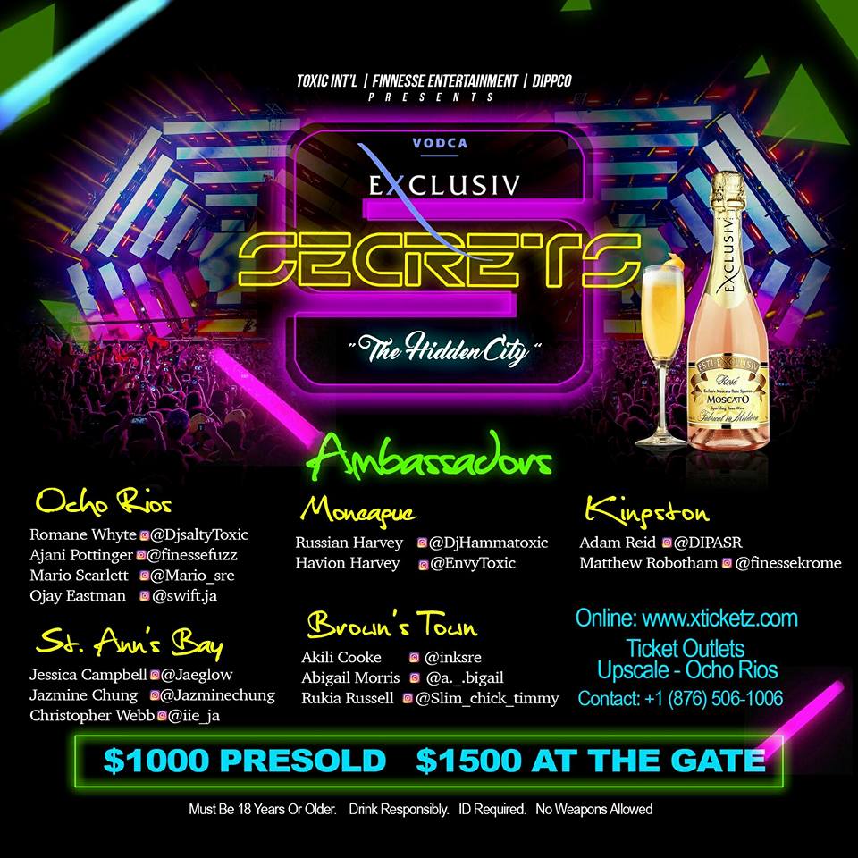 CollisionToxic's tweet photo. Get your tickets now from any of our Ambassadors or
Purchase Your Digital Tickets NOW! @ https://t.co/B67KbxioCE
Only $1000

#SecretsDec23 https://t.co/JWpS6FFchG